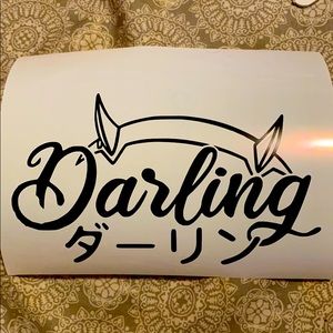 “Darling” Zero Two anime car vinyl!